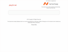 Tablet Screenshot of play24.net